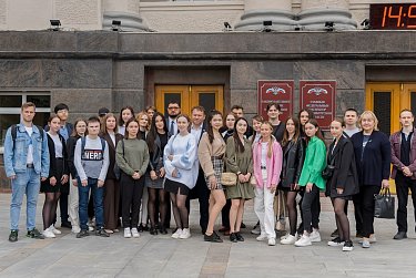 Студенты ОГУ побывали «в сердце» Дома Советов